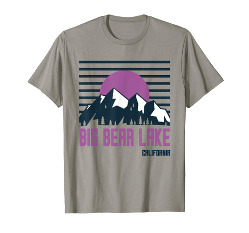 Big Bear Lake Mountains California Hiking Outdoors T-Shirt