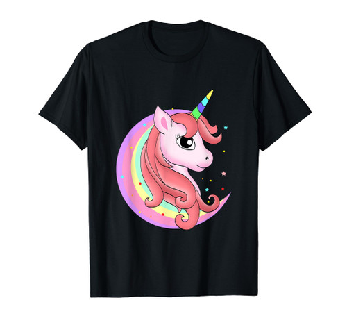 Magical Unicorn and a Rainbow - Unicorn T-Shirt