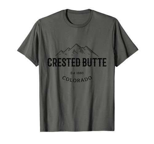Original Crested Butte CO Rocky Mountains Graphic Design T-Shirt