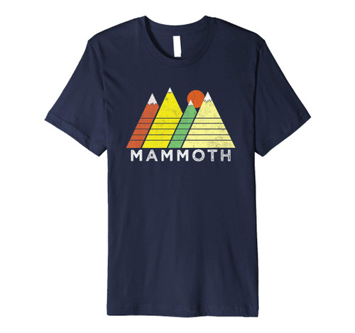 Mammoth California Design- Retro Style Mountain Premium T-Shirt