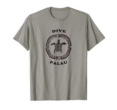 Dive Palau TShirt Vintage Tribal Turtle Vacation Gift TShirt