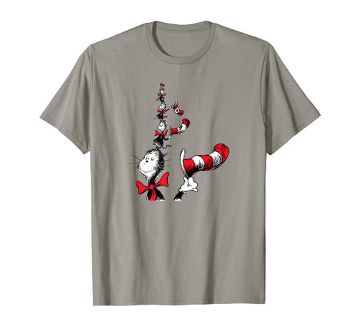 Dr. Seuss Cats Under the Hat T-shirt T-Shirt