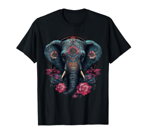 Elephant Art - Animal Zoo Elephant T-Shirt Elephant Art - Animal Zoo Elephant T-Shirt