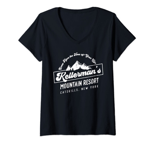Womens Mountain Resort V-Neck T-Shirt