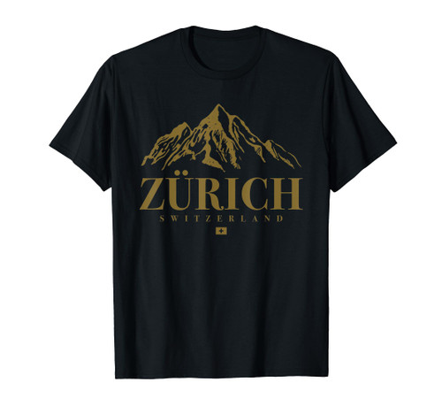 Zurich Switzerland Mountain Swiss Alps T-Shirt