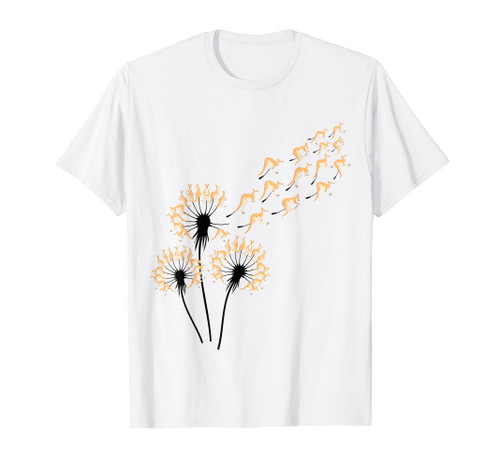 Dandelion Kangaroos Shirt for Kangaroo Lover | Kangaroo T-Shirt