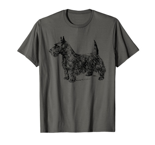 Scottish Terrier T-Shirt Scottie Dog Tee Shirt T-Shirt