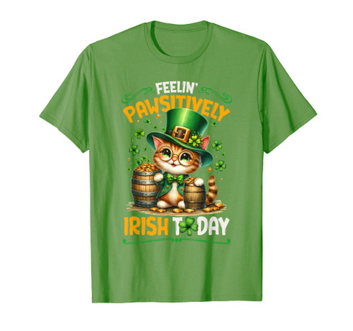 Irish Cat | Kitten Cat | St Patricks Day T-Shirt