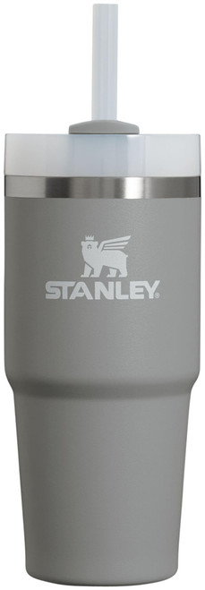Stanley Quencher H2.0 FlowState Stainless Steel Vacuum Insulated Tumbler with Lid and Straw for Water, Iced Tea or Coffee, Smoothie and More, Stone, 14oz
