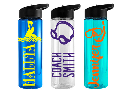 Swimming Water Bottle | Swim Water Bottle | Personalized Swimmer Water Bottle | Swim Team Gift | Swim Coach Gift | Swimmer Gift | Swim Party