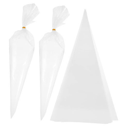 DOITOOL 50pcs Construction Pointing Bag Black Grout Black Tile Disposable Pastry Bags Cement Mortar Bags Cement Piping Tool Tile Grout Masonry Mortar Bag White Lip Gloss Work Dedicated