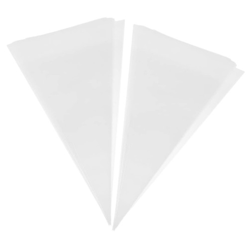 Homoyoyo 100pcs Pointing Bag Bags for Grout Tile Masonry Bag Grout Applicator Tool Tiling Tools Mortar Bag Grout Tools for Tile Grout Bags for Mortar Tile Grout Bag Cement Ldpe White Caulk