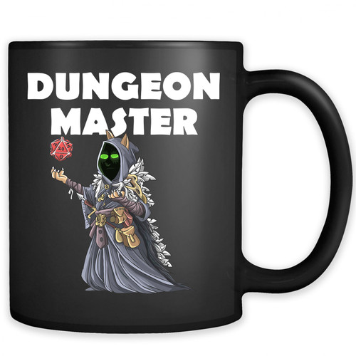 DM Dungeon Master Cat Black Mug - Funny Class DND D&D Dungeons And Dragons Coffee Cup DM Dungeon Master Cat Black Mug - Funny Class DND D&D Dungeons And Dragons Coffee Cup