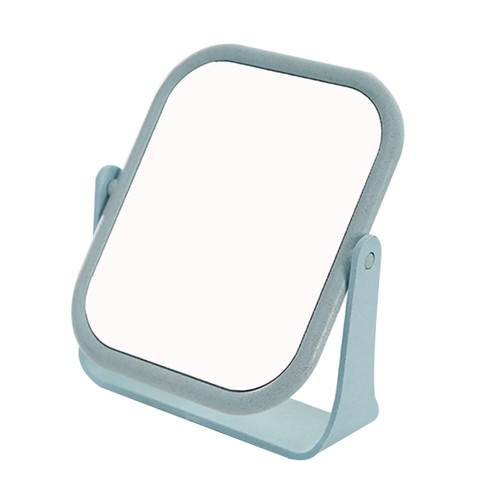 FRCOLOR 2pcs Double-Side Stylish Mirror Dresser Mirror Desk Mirror Decor Cosmetic Mirror Makeup Mirror Vanity Mirror with Lights Desk Vanity Mirror Make up Mirrors Double Mirror Desktop