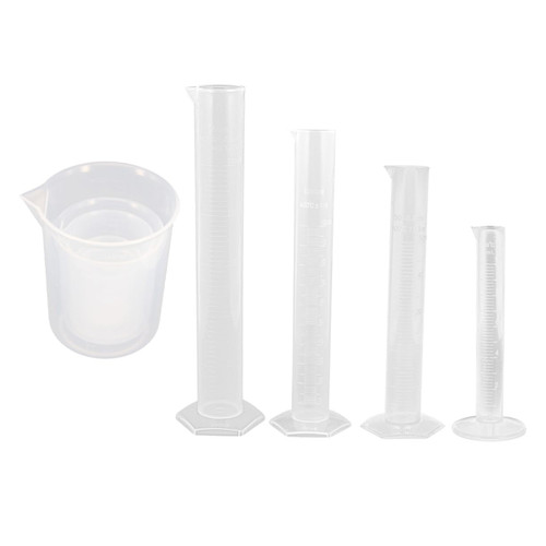 CIYODO 1 Set Graduated Measuring Cup beaker set graduated cylinder plastic cylinder liquid scale beaker cylinder beakers plastic set with scale measuring cup