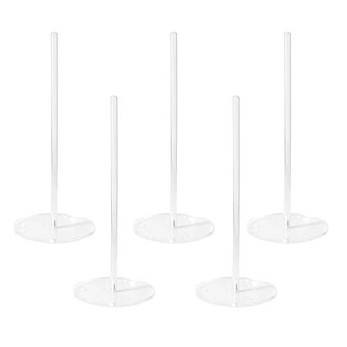 ZJCilected 5 Piece Donuts Stand,Clear Acrylic Doughnut Donut Stand Display Holder for Wedding Patry Birthday Decorations Tiered Display Tower Tree Display stands (5 Piece)