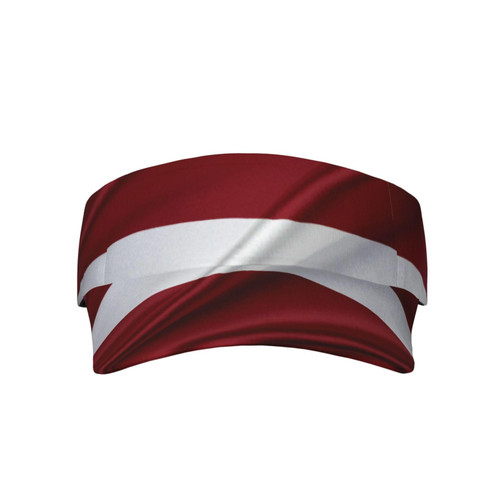 Sun Visors Latvia Flag Sunscreen Sport Baseball Empty Top for Women Men Black