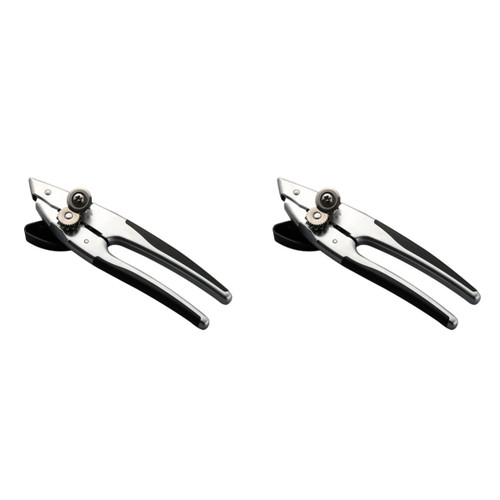 LIFKOME 2pcs Multifunctional Can Opener Can Metal Can Openers Can Opener Heavy Duty Ergonomic Can Bucket Lid Heavy Duty Can Opener Can Remover Zinc Alloy Bottle Cap Elder Manual