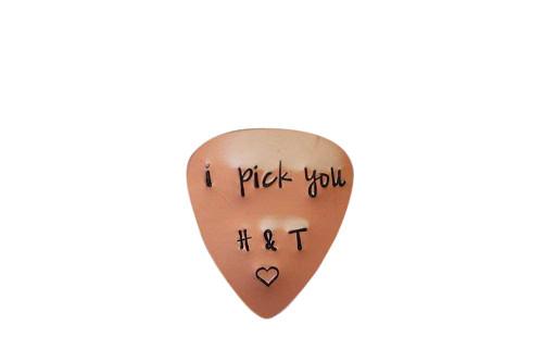 Personalized I Pick You Guitar Pick - Guitar Player - I Pick You Gift - Initial Pick - I Pick You Guitar - Handstamped Guitar Picks - For Him Personalized I Pick You Guitar Pick - Guitar Player - I Pick You Gift - Initial Pick - I Pick You Guitar - Handstamped Guitar Picks - For Him