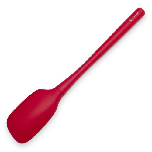 Sur La Table Flex-Core Silicone Spatula Spoon, Red
