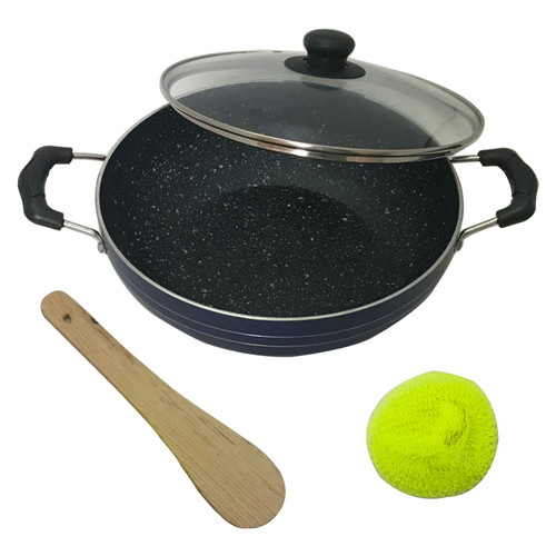 Deep Kadhai Aluminium Non Stick Kadai with Glass Lid Deep Fry Kadai Non Stick Cookware Cooking Pan Non Stick All Purpose Pan Stir Fry Pan Multipurpose Pan Aluminium Kadhai Deep Kadhai Aluminium Non Stick Kadai with Glass Lid Deep Fry Kadai Non Stick Cookware Cooking Pan Non Stick All Purpose Pan Stir Fry Pan Multipurpose Pan Aluminium Kadhai