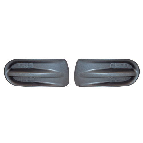 Titanium Plus Autoparts, 2002-2003 Compatible With FORD Explorer Front,Left,Right Bumper Grille Grill Pair BLACK
