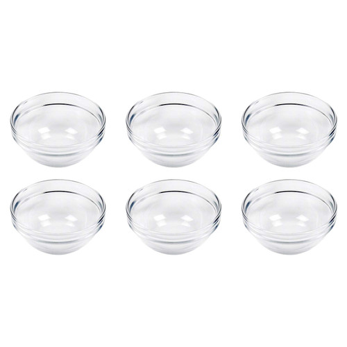 Luminarc Glass Glassware Stacking Bowl | Set of 6 | 6 centimetre 2.5"