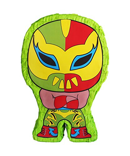 Aztec Imports, Inc. Lucha Kings- Green Pinata