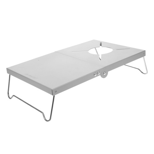 IMUSINICE Picnic Stove Portable Camping Table Backpacking Table Camping Equipment Tables and Chairs Cassette Furnace Camping Small Table Folding Table Barbecue Table Grill Fishing