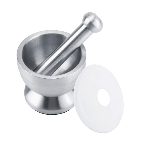 Stainless Steel Hand Masher,Garlic Grinder Mortar Pestle Set Mortar Pestle Set,Hand Mortar Pestle Set Bowl Mortar Pestle Grinder Beans Garlic Spices Foodstuffs Kitchen Tool with