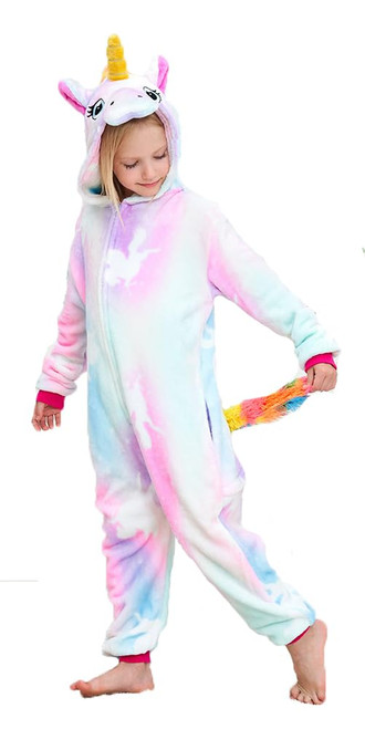 NewPlush Unisex Children Unicorn Pyjamas Halloween Kids Onesie Costume (4T, Galactic Horse) NewPlush Unisex Children Unicorn Pyjamas Halloween Kids Onesie Costume (4T, Galactic Horse)