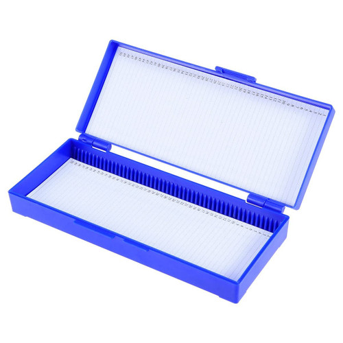 RADHAX Microscope Kit Microscope Slide Box Bio Slice Box 50pcs Biological Slice Cassette Microscope Lens Adapters