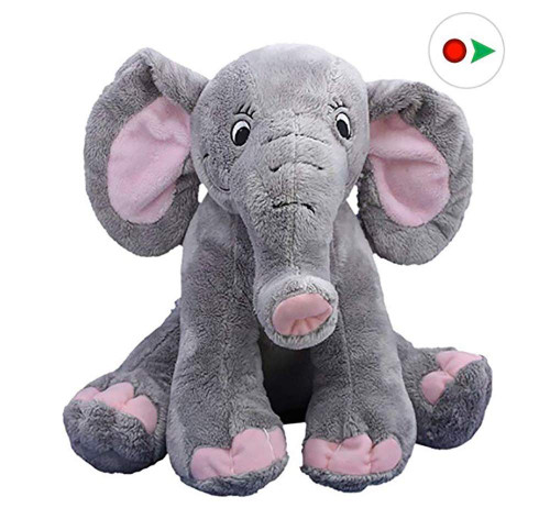 Stuffems Toy Shop Record Your Own Plush 16 inch Elephant - Ready to Love in A Few Easy Steps Stuffems Toy Shop Record Your Own Plush 16 inch Elephant - Ready to Love in A Few Easy Steps