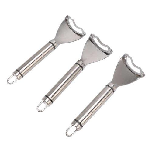 Corn Peeler, 3PCS Corn Cob Stripper Stainless Steel Corn On The Cob Remover Tool Multifunctional Corn Planer Thresher Corn Cutter for Kitchen Gadget