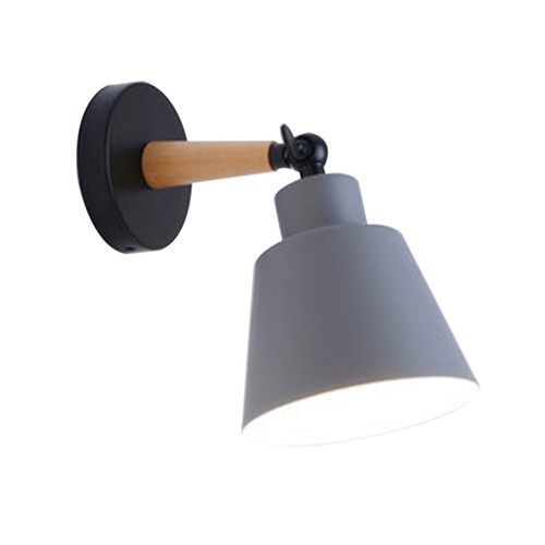 Homoyoyo Indoor Wall Lights Bed Side Lamps Indoor Wall Lamp Indoor Sconces Wall Lighting Bed Lamp Bedside Light Wall Lamp Plug in Vintage Wall Lamp Small Wall Lamp Nordic Wooden