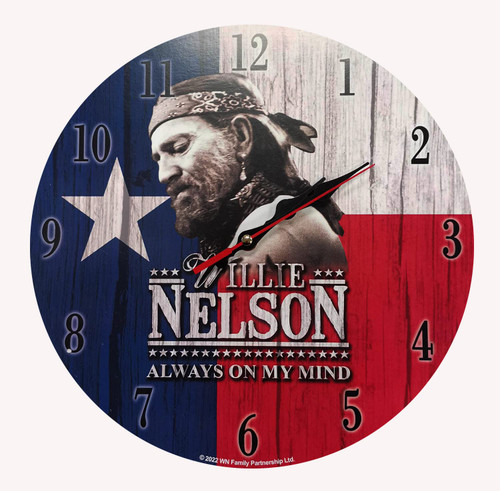 Willie Nelson Clock Always On My Mind - Mid-South Products