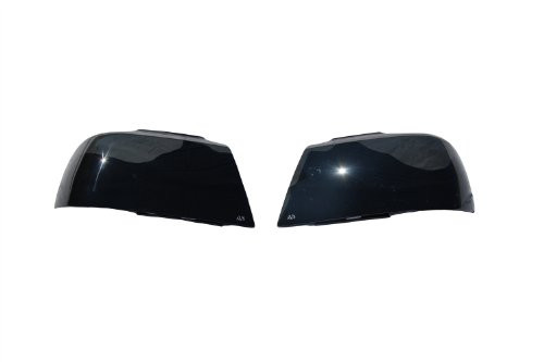 Auto Ventshade 37047 Dark Smoke Headlight Covers for 2001-2004 Ford Explorer, 2001-2005 Sport Trac