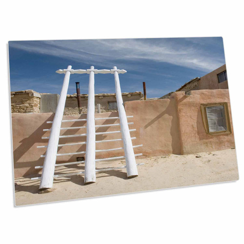 3dRose New Mexico, Acoma Pueblo Sky City, Ladder Poles - US32... - Desk Pad Place Mats (dpd-92760-1) 3dRose New Mexico, Acoma Pueblo Sky City, Ladder Poles - US32... - Desk Pad Place Mats (dpd-92760-1)