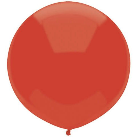 Mayflower Balloons 8917 Inch 17 Inch Outdoor Latex - Real Red Pack Of 72