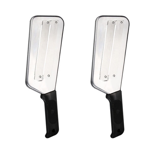 DOITOOL 2pcs Vegetable Grater Cheese Slicer Potato Peeler Potatoe Peeler Carrot Cutter Onion Stainless Steel Cutter Potato Slicers Vegetable Slicers Dicing Machine Veggie Chopper Fruit