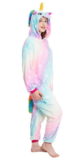 NewPlush Unisex Unicorn Costumes Pyjamas, Adult Women Men Animal Cosplay Onesie NewPlush Unisex Unicorn Costumes Pyjamas, Adult Women Men Animal Cosplay Onesie