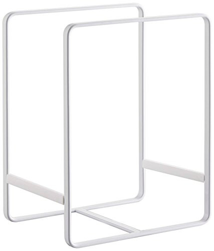 YAMAZAKI home Tower Dish Organizer - Storage Rack for Kitchen Cabinets