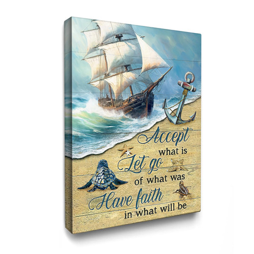 Luslya Inspirational Sea Turtle Wall Art Canvas Christian Turtle Scripture Painting Nautical Wall Decor Framed Posters Home for Living Room Bedroom Bathroom Decoration 12x16 inch