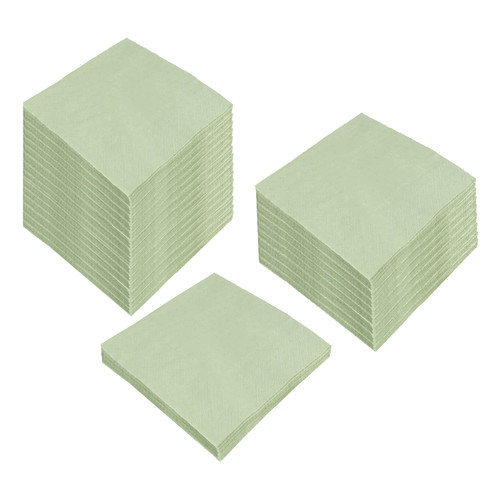 300 Pack Cocktail Napkin 2-Ply Dessert Napkins Folded 5 x 5 Inches Disposable Napkins for Dinner Wedding Birthday Party Bridal Anniversary Reception Event (300, Sage Green) 300 Pack Cocktail Napkin 2-Ply Dessert Napkins Folded 5 x 5 Inches Disposable Napkins for Dinner Wedding Birthday Party Bridal Anniversary Reception Event (300, Sage Green)