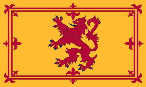 America's Flag Company FF2X3NSCO1 2-Foot by 3-Foot Nylon Scotland Rampant Lion Flag