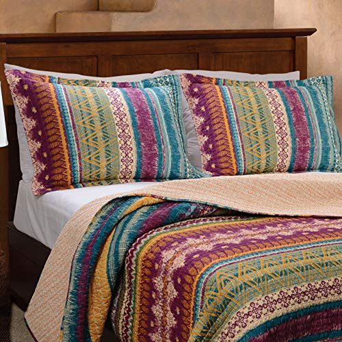 Greenland Home Southwest Standard Sham-Multi, 20x26-inch, Multicolor