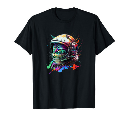 Astronaut Cat Space Cat Galaxy Kitten T-Shirt Astronaut Cat Space Cat Galaxy Kitten T-Shirt