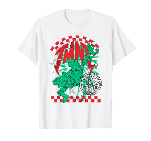 Teenage Mutant Ninja Turtles: Mutant Mayhem Raphael Pizza T-Shirt Teenage Mutant Ninja Turtles: Mutant Mayhem Raphael Pizza T-Shirt