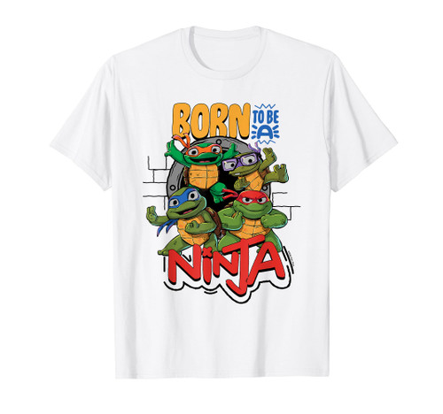 Teenage Mutant Ninja Turtles: Mutant Mayhem Born a Ninja T-Shirt Teenage Mutant Ninja Turtles: Mutant Mayhem Born a Ninja T-Shirt