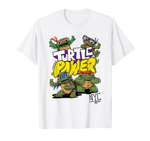 Teenage Mutant Ninja Turtles: Mutant Mayhem Cute Turtle T-Shirt Teenage Mutant Ninja Turtles: Mutant Mayhem Cute Turtle T-Shirt